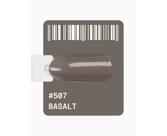 ADORE. Gel Polish, #507, Basalt, 12 ml. Гель-лак, курний сірий #2