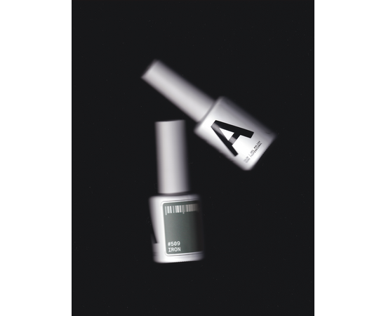 ADORE. Gel Polish, #509, Iron, 12 ml. Гель-лак, класичний сірий #3