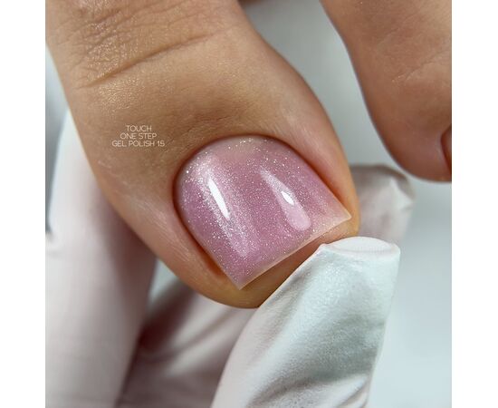 TOUCH. One Step Gel Polish #15, 7 ml, Single-phase gel polishes, однофазний гель-лак #2