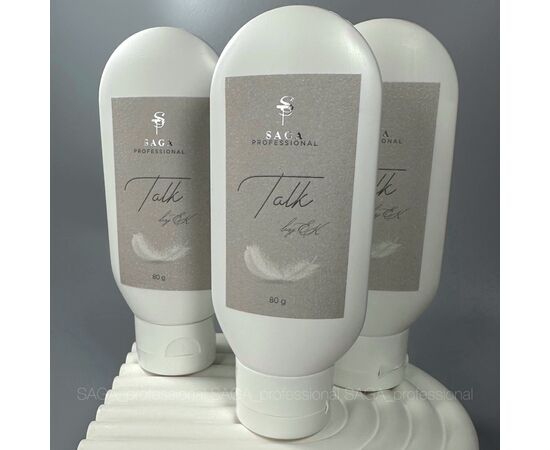 SAGA. Talk, 80 g. Тальк для апаратного манікюру																			 #3