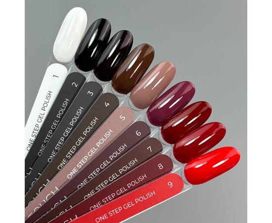 TOUCH. One Step Gel Polish #01, 7 ml, Single-phase gel polishes, однофазний гель-лак #4