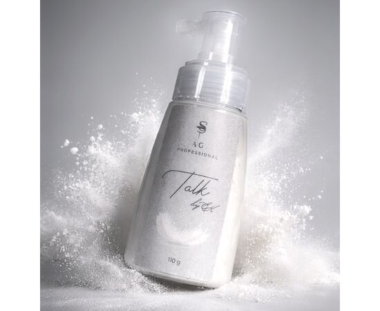 SAGA. Talk, 110 g. Тальк для апаратного манікюру з розпилювачем #2