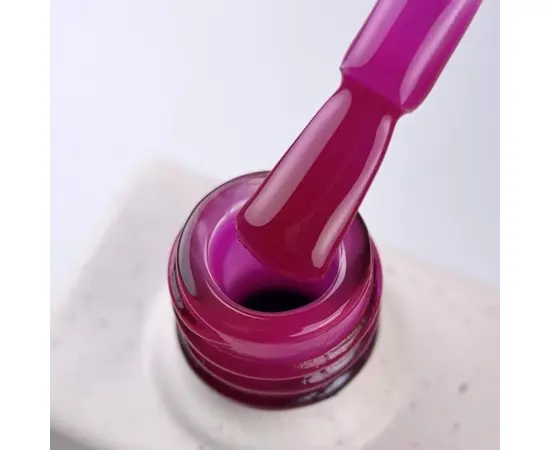 NOTD. Gel Polish Vitrage #01, 10 ml. Вітражний гель-лак, яскраво-рожевий (малиновий) #3