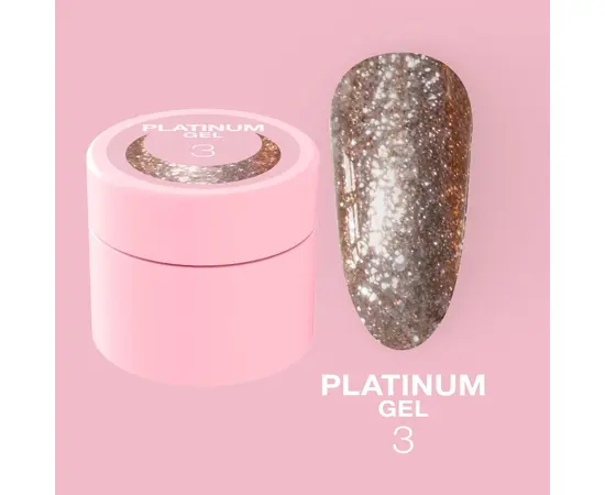 УЦІНКА / LUNAmoon. Platinum Gel #3, 5 ml #2