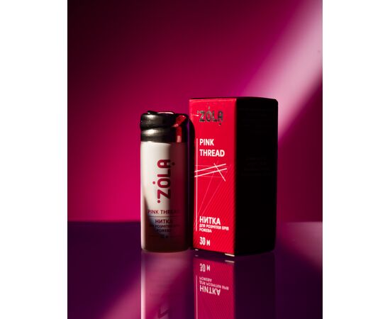 ZOLA. Pre-inked Mapping String, Pink thread, 30 m. Нитка для розмітки, рожева #2