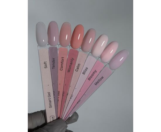 УЦІНКА / HEYLOVE. Smart gel, MELLOW, 15 ml, builder gel in a bottle, гель для нарощування #6