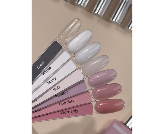 HEYLOVE. Smart gel, TENDER, 15 ml, builder gel in a bottle, гель для нарощування #3