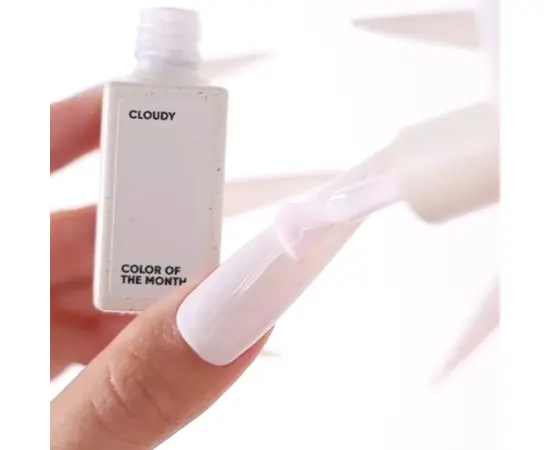 NOTD. "Color of the month, April 2026" Gel Polish, Cloudy, 10 ml. Гель-лак "Колір місяця, Квітень 2026" #7