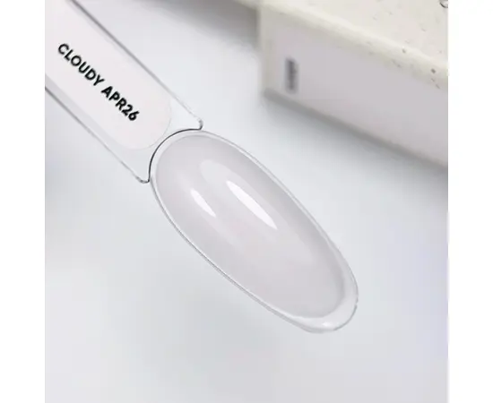 NOTD. "Color of the month, April 2026" Gel Polish, Cloudy, 10 ml. Гель-лак "Колір місяця, Квітень 2026" #6