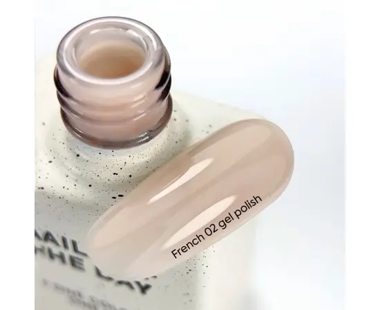 NOTD. Gel Polish French #02, 10 ml. Гель-лак, бежево-нюдовий #3