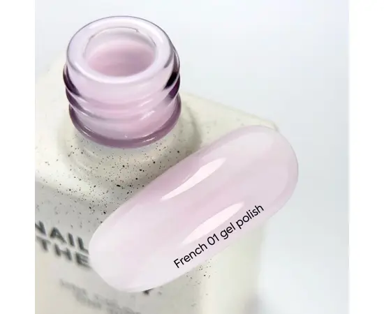 NOTD. Gel Polish French #01, 10 ml. Гель-лак, рожево-нюдовий #3