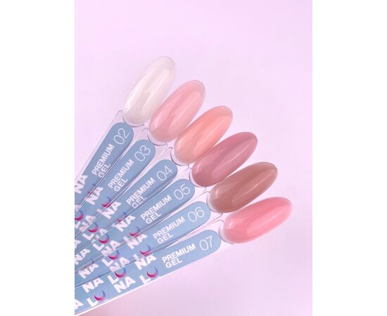 УЦІНКА / LUNAmoon. Premium Builder Gel #04 Peach nude, 15 ml, гель моделюючий, персиково-нюдовий #4