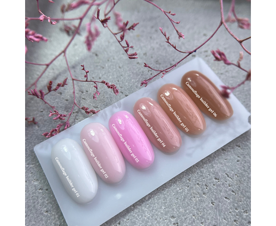 УЦІНКА / NOTD Builder Gel Camouflage №01, 30 ml, біло–молочний камуфлюючий будівельний гель #3