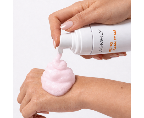 GA&MA. Podo Clean Foam with Urea, Cherry Mint, 150 ml, Професійна пінка для педикюру з сечовиною, вишня з м’ятою #2