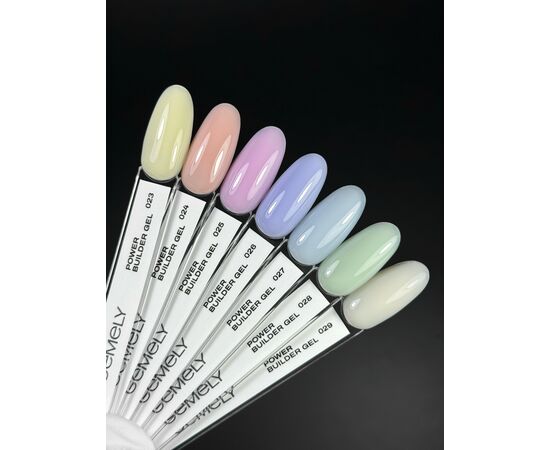 GÉMELY (ex GA&MA). Power builder gel #25, 50 ml, твердий гель #4