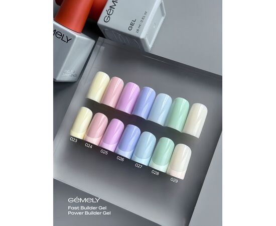 GÉMELY (ex GA&MA). Power builder gel #27, 50 ml, твердий гель #5