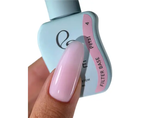 ELSE. Filter base, #04, Petal, 12 ml. Камуфлююча напівпрозора база #2