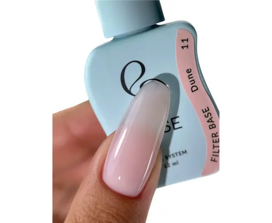 ELSE. Filter base, #11, Dune, 12 ml. Камуфлююча напівпрозора база #2