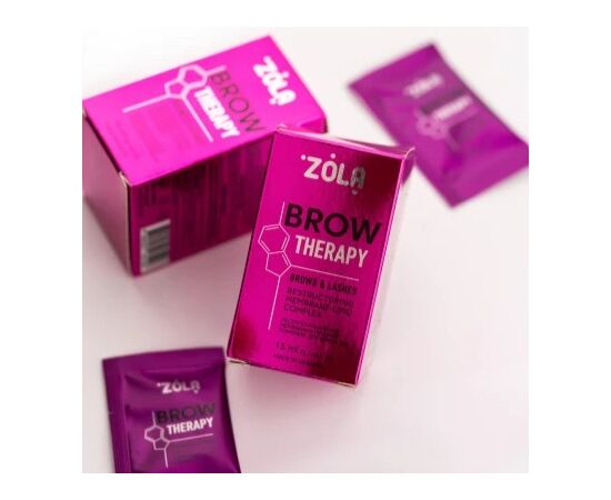 ZOLA. Restructuring Membrane-Lipid Complex, Brow Therapy, in sachet 10 pcs x 1.5 ml. Мембранно-ліпідний комплекс для реструктуризації брів #2