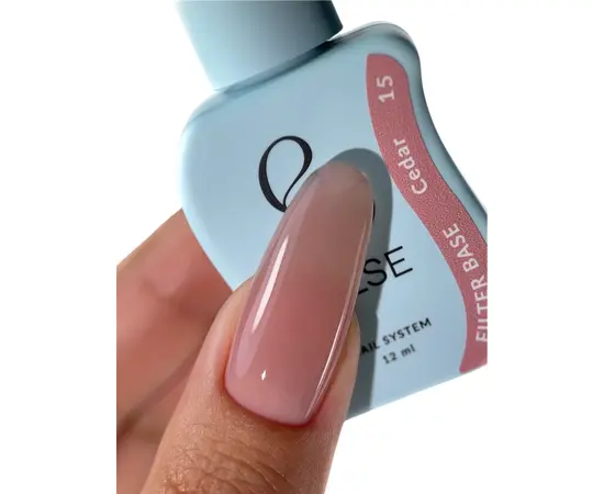 ELSE. Filter base, #15, Cedar, 12 ml. Камуфлююча напівпрозора база #2
