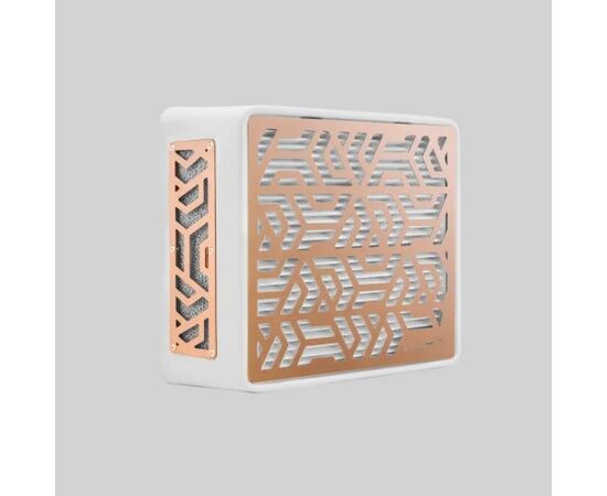 Ülka. Ventilation grille for nail dust collector Premium, Rose gold. Решітка для манікюрної настільної витяжки, рожеве золото #2