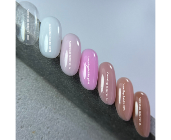 УЦІНКА / NOTD Builder Gel Camouflage №01, 30 ml, біло–молочний камуфлюючий будівельний гель #4