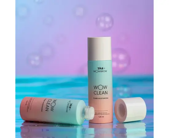 ZOLA x WowBrow. Moisturizing Eye Cleansing Toner "WOW CLEAN", 120 ml. Професійний очищуючий тонер для очей #2
