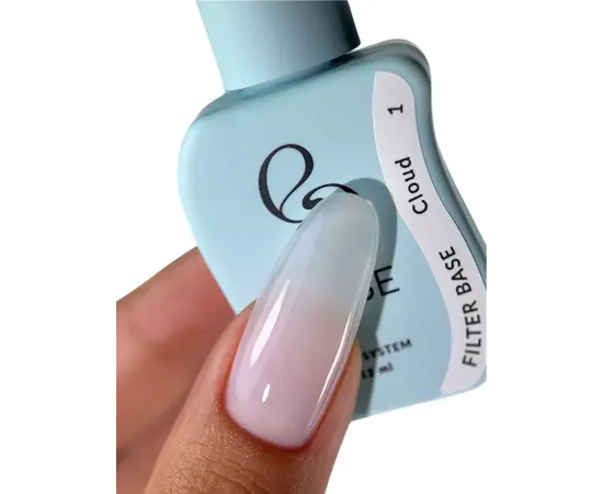 ELSE. Filter base, #01, Cloud, 12 ml. Камуфлююча напівпрозора база #2