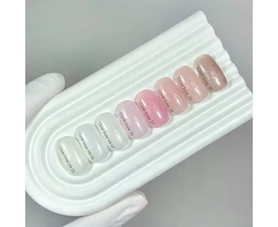 УЦІНКА / NOTD. Cover Base, NEW Formula #26, 30 ml, ніжно-рожева камуфлююча база зі срібним шимером #2