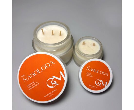 УЦІНКА / GA&MA. Massage candle, Bliss, 100 ml, Масажна свічка, твоя Nasoloda #3