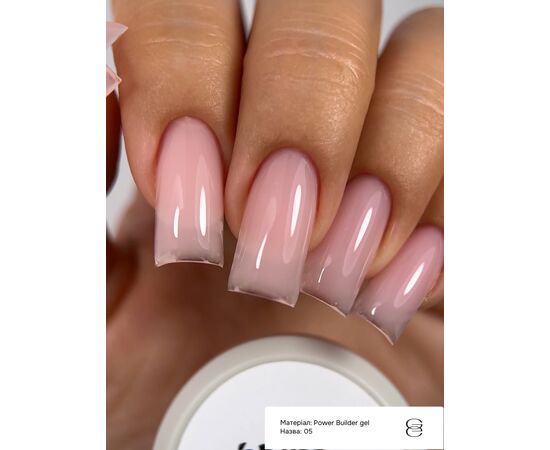 GÉMELY (ex GA&MA). Power builder gel #5, 30 ml, твердий гель #3