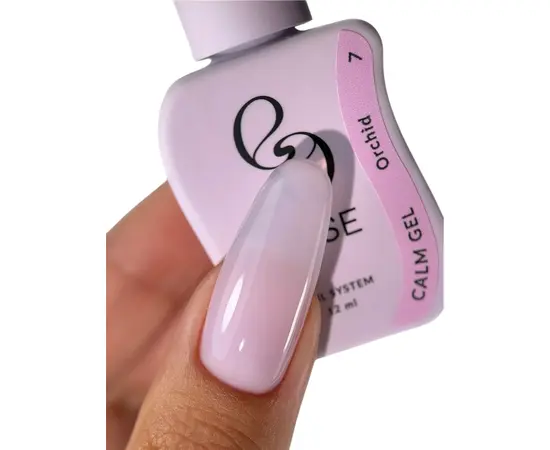 ELSE. Calm gel, #07, Orchid, 12 ml. Рідкий гель для зміцнення #2