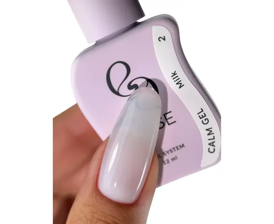 ELSE. Calm gel, #02, Milk, 12 ml. Рідкий гель для зміцнення #2