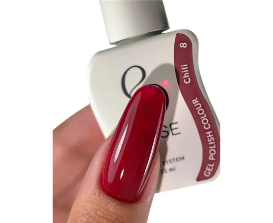 ELSE. Gel polish Colour, #08, Chili, 12 ml. Гель-лак #2