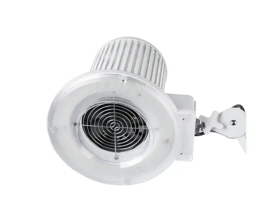 DUSTWELL. Professional Pedicure Dust Collector on a mobile base + clamp attachment, "Air Dust". Педикюрна витяжка на пересувній основі + кріплення "струбцина" #2