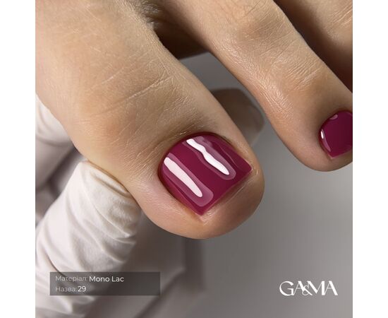 GA&MA. Single-phase Gel Polish, Mono Lac, #029, 6 ml. Однофазний гель лак, "Моно лак" #3