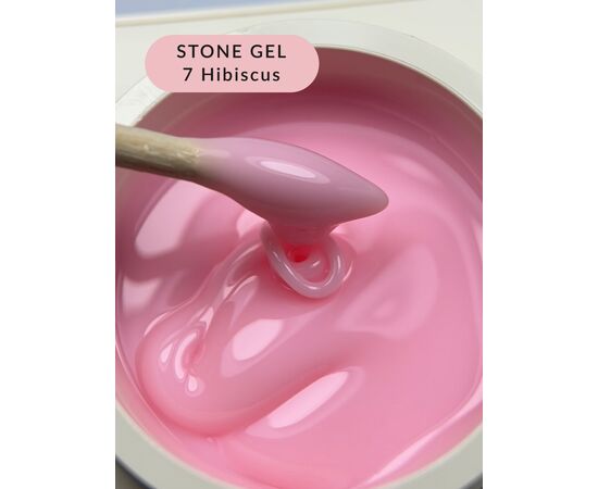 ELSE. Stone gel, #07, Hibiscus, 30 ml. Твердий гель для нарощування #2