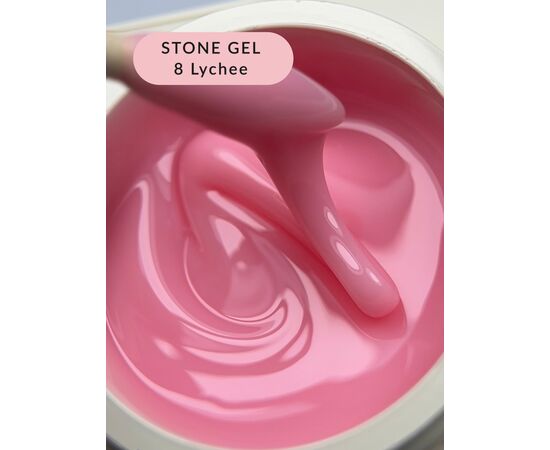 ELSE. Stone gel, #08, Lychee, 30 ml. Твердий гель для нарощування #2