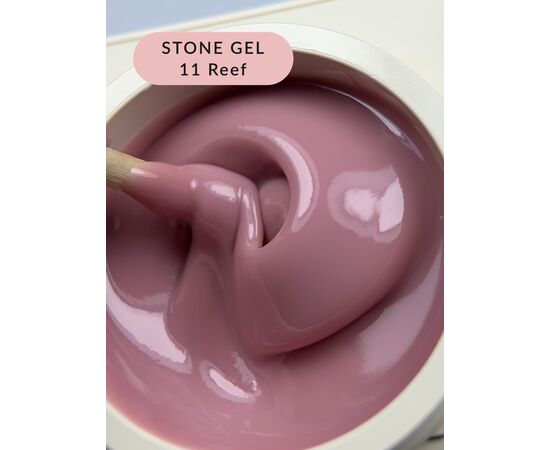 ELSE. Stone gel, #11, Reef, 30 ml. Твердий гель для нарощування #3