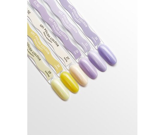 ELSE. Gel polish Colour, #24, Lavender, 12 ml. Гель-лак #3