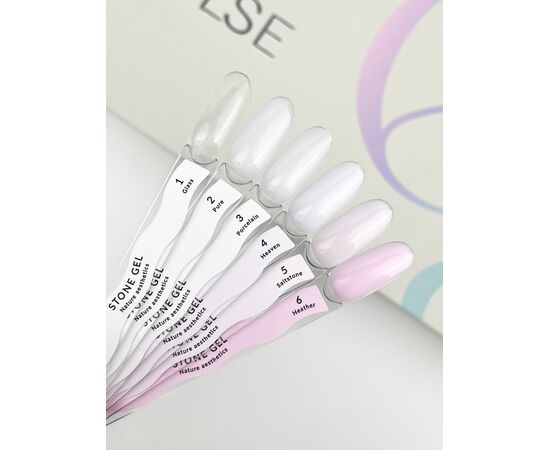ELSE. Stone gel, #06, Heather, 30 ml. Твердий гель для нарощування #3