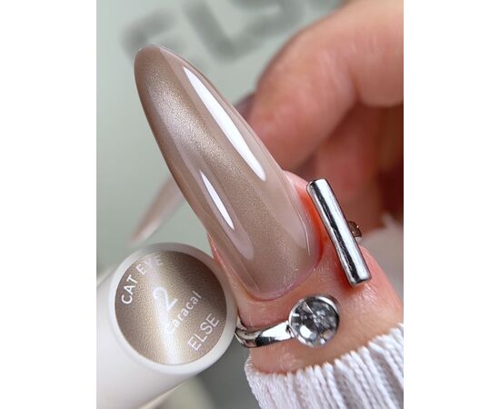 ELSE. Gel polish Cat eye, #02, Caracal, 12 ml. Гель-лак "котяче око" #6