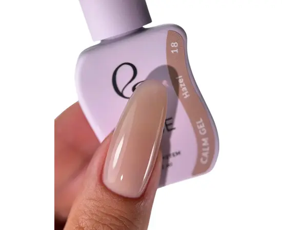 ELSE. Calm gel, #18, Hazel, 12 ml. Рідкий гель для зміцнення #2