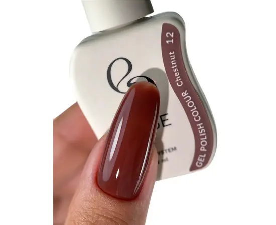 ELSE. Gel polish Colour, #12, Chestnut, 12 ml. Гель-лак #2
