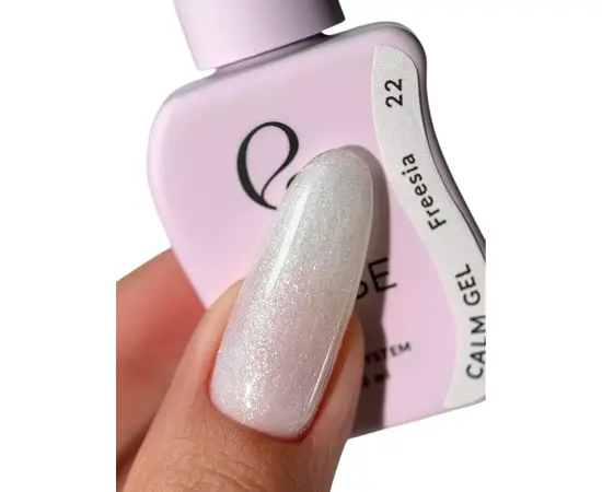 ELSE. Calm gel, #22, Freesia, 12 ml. Рідкий гель для зміцнення, з шимером #2