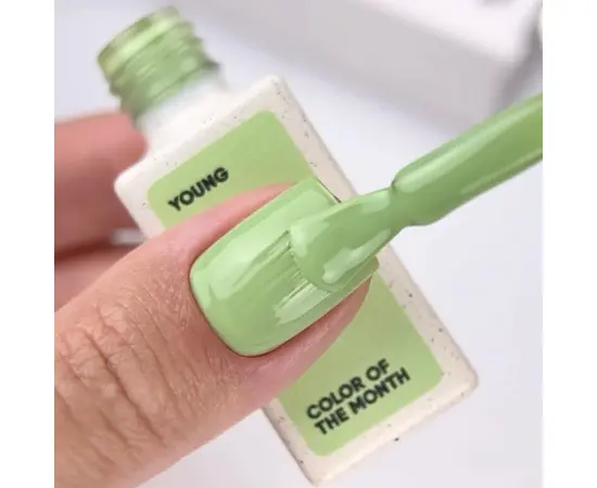NOTD. "Color of the month, May 2026" Gel Polish, Young, 10 ml. Гель-лак "Колір місяця, Травень 2026" #5