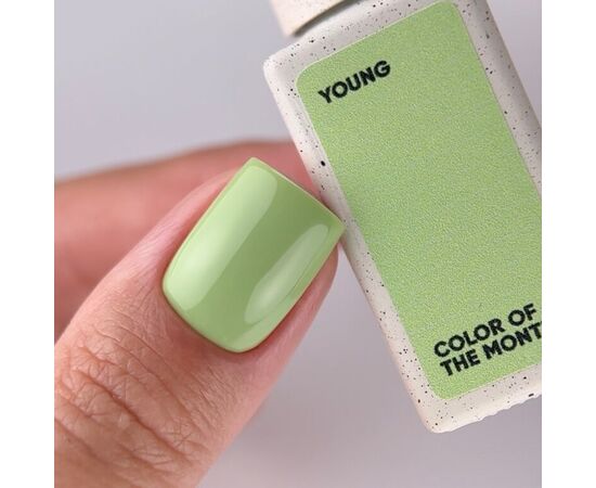 NOTD. "Color of the month, May 2026" Gel Polish, Young, 10 ml. Гель-лак "Колір місяця, Травень 2026" #6