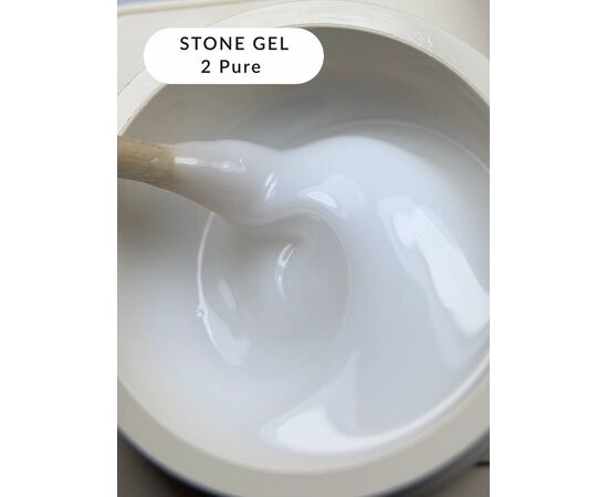 ELSE. Stone gel, #02, Pure, 30 ml. Твердий гель для нарощування #2