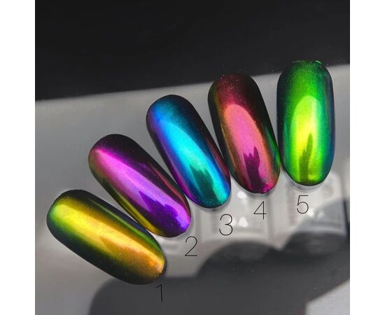 SAGA. Liquid powder "Mirror way", 5 ml, #03. Рідка втирка краплі #3