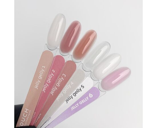 УЦІНКА / TOUCH. Jelly Gelly gel #4 (clear), 15 ml, гель-желе прозорий #3